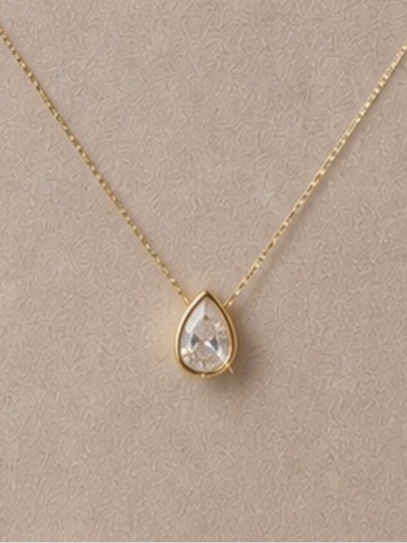Pear Radiant Cut Pendant